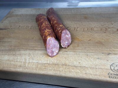 Klenečská zvěřinová klobása (100g)